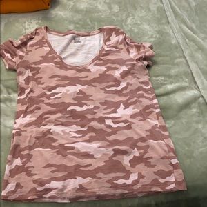 VS Pink camo top